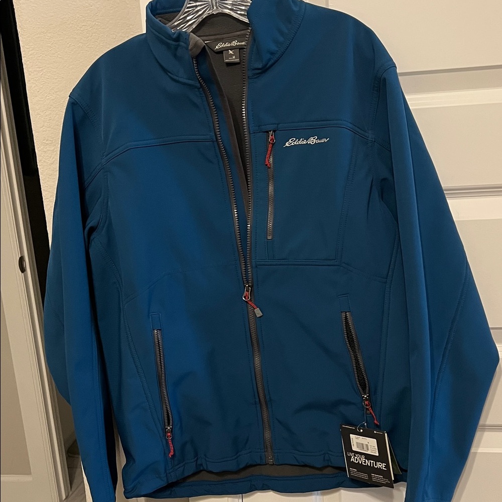 Eddie Bauer Men's Adventure Jacket in Deep Blue